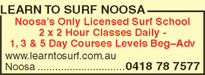 Learn To Surf Noosa - Education WA 1