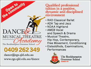 The Rockhampton Grammar School Dance & Musical Theatre Academy - Education WA 1