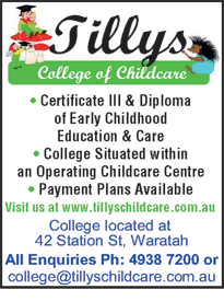 Tillys College Of Childcare - Education WA 7